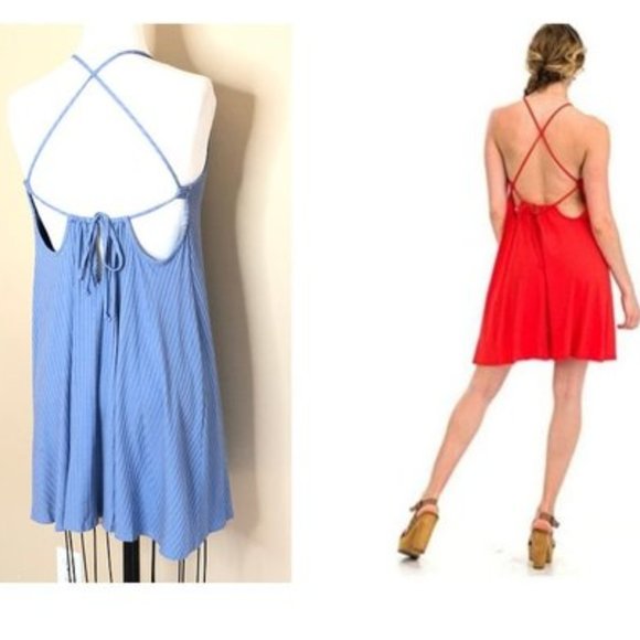 Free People FP Movement Halter Strappy Mini Dress - Picture 2 of 15